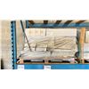 Image 2 : PALLET OF VERDE 1999 SRL 6X24" TILES IN BLAST TAUPE RETT, 10 PIECES PER BOX  APPROX 60 BOXES