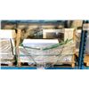 Image 2 : PALLET OF 300X600MM TILES IN DARK GREY EDC602-POL, 8 PIECES PER BOX APPROX 19 BOXES