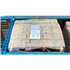 Image 2 : PALLET OF HAMPTON FRAME SNOW 4" X 16" TILE - APPROX. 64 BOXES/38 PCS. PER BOX