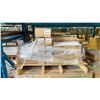 Image 2 : PALLET OF HAMPTON FRAME SNOW 4" X 16" TILE - APPROX. 30 BOXES/8 PCS. PER BOX