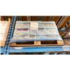Image 2 : PALLET OF IMOLA 8X16" TILES IN RED, 18 PIECES PER BOX, APPROX 36 BOXES