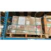 Image 2 : PALLET OF ELAINE 4X12" TILES IN LINEAR WHITE, 34 PIECES PER BOX, APPROX 74 BOXES