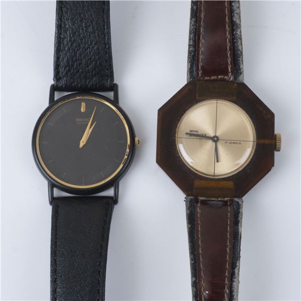 Pair of Classic Wrist Watches, Seiko & Royal Dynasty