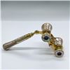 Image 1 : 2pc Lemarie Fabi Mother of Pearl Opera Glasses and Pouch