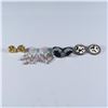 Image 2 : 26pc or 13 Pairs of Vintage Costume Clip on Earrings