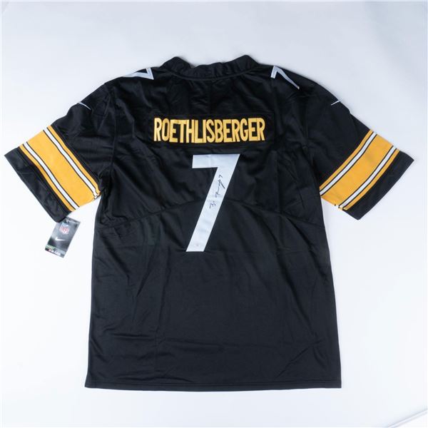 Ben Roethlisberger Signed Steelers Football Jersey w/COA