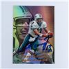 Image 1 : HOF Dan Marino Autographed Flair Showcase Card with COA