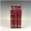 Image 1 : Set of 3 Leather Bound Books, Christopher Columbus