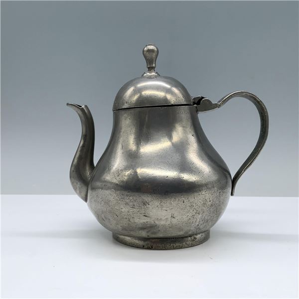 Antique Kamphof Zwolle Pewter Teapot