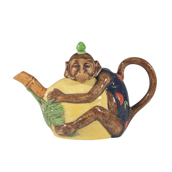 Royal Doulton Minton Covered Teapot, Monkey