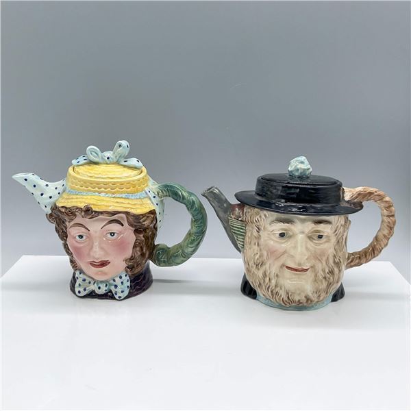 2pc Beswick Character Teapots, Dolly Varden and Mr. Pegotty