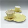 Image 2 : 4pc Royal Albert Bone China Gossamer Tea Cups Luncheon Set