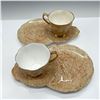 Image 2 : 4pc Royal Albert Bone China Gossamer Tea Cups Luncheon Set