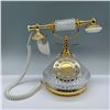 Image 1 : Vintage Cut Crystal Telephone