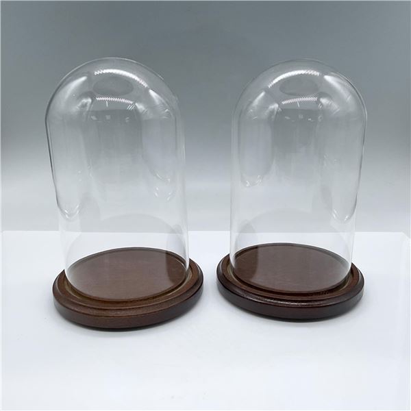2pc Glass Dome Display