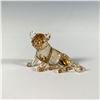 Image 1 : Swarovski Crystal Figurine, Tiger Cub Sitting