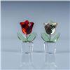 Image 1 : Swarovski Crystal Tulip Figurines with Original Boxes