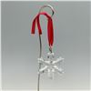 Image 2 : Swarovski Crystal 1992 Christmas Ornament