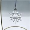 Image 1 : Swarovski Crystal Figurine, 2002 Christmas Ornament