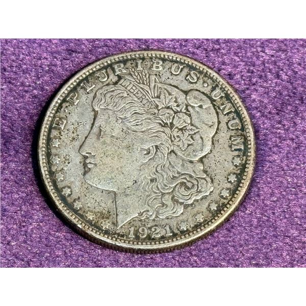 MORGAN SILVER DOLLAR - 1921