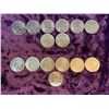Image 1 : EISENHOWER DOLLARS - 1971; LOT OF 15
