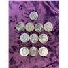 Image 1 : EISENHOWER DOLLARS - 1972, 1974, AND 1976; LOT OF 11