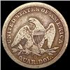 Image 2 : 1854-O Arrows Seated Liberty Quarter LIGHTLY CIRCULATED