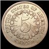 Image 2 : 1866 Rays Shield Nickel CLOSELY UNCIRCULATED