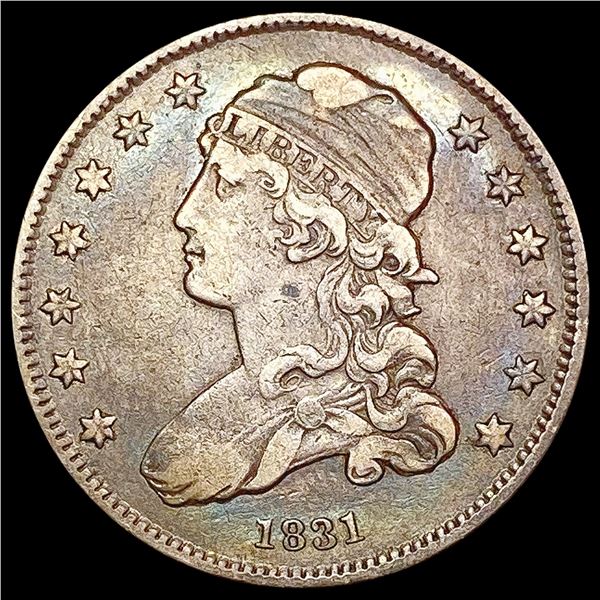 1831 Capped Bust Quarter NEARLY UNCIRCULATED