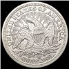 Image 2 : 1853 Arr Rays Seated Liberty Quarter CLOSELY UNCIRCULATED