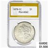 Image 1 : 1878-CC Morgan Silver Dollar PGA MS62