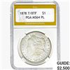 Image 1 : 1878 7/8 TF Morgan Silver Dollar PGA MS64 PL