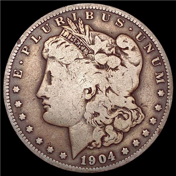 1904-S Morgan Silver Dollar NICELY CIRCULATED