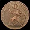 Image 2 : 1723 Georgius Dei Gratia Rex .5C LIGHTLY CIRCULATED