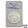 Image 1 : 2011 5oz Silver 25C-Gettysburg NP PCGS MS69 PL