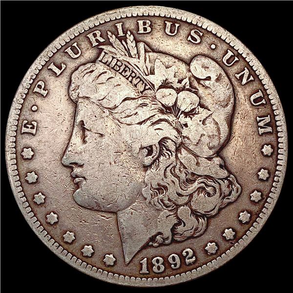 1892-S Morgan Silver Dollar NICELY CIRCULATED