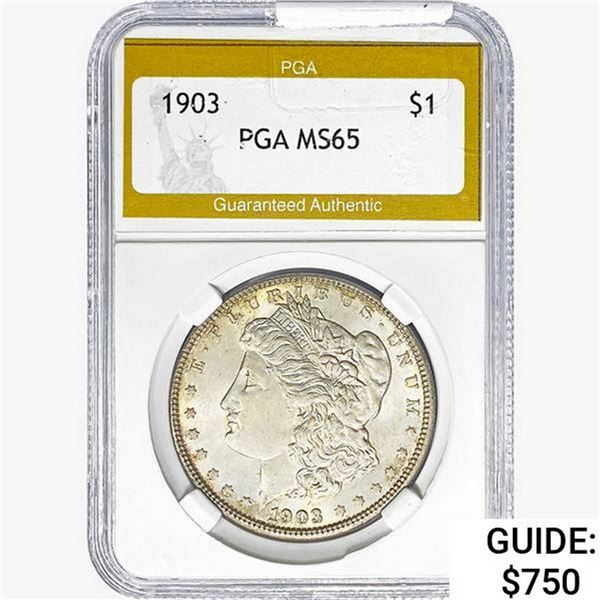 1903 Morgan Silver Dollar PGA MS65