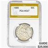 Image 1 : 1885 Seated Liberty Half Dollar PGA MS67