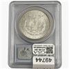 Image 2 : 1884-CC Morgan Silver Dollar PCGS MS65