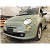 Image 2 : 15 -- 2013 FIAT 500 LOUNGE, GREEN, 158238 KMS, FRONT WHEEL DRIVE