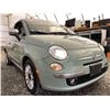 Image 8 : 15 -- 2013 FIAT 500 LOUNGE, GREEN, 158238 KMS, FRONT WHEEL DRIVE
