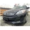 Image 2 : 0D -- 2013 MAZDA 3I, BLACK, 170518 KMS, FRONT WHEEL DRIVE
