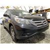 Image 8 : 0B -- 2013 HONDA CRV AWD, BLACK, 224838 KMS TMU, ALL WHEEL DRIVE