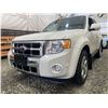 Image 2 : 0C -- 2012 FORD ESCAPE LIMITED, WHITE, 112382 KMS, FRONT WHEEL DRIVE