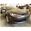 Image 8 : 27 --2016 CHRYSLER 200, DARK GREY, 185223 KMS, FRONT WHEEL DRIVE