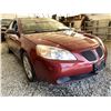 Image 8 : 11 -- 2009 PONTIAC G6, RED, 159620 KMS, FRONT WHEEL DRIVE