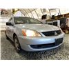 Image 8 : 19 -- 2006 MITSUBISHI LANCER, GREY, 228042 KMS, FRONT WHEEL DRIVE