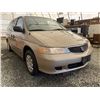 Image 8 : 203 -- 2001 HONDA ODYSSEY, GOLD, 250963 KMS, FRONT WHEEL DRIVE