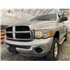 Image 2 : 164 -- 2005 DODGE RAM 1500, SILVER, 247004 KMS, 4X4