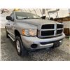 Image 8 : 164 -- 2005 DODGE RAM 1500, SILVER, 247004 KMS, 4X4